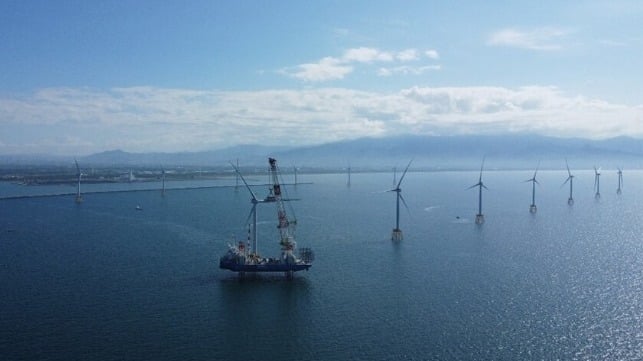 Japan's Ishikari Bay wind farm