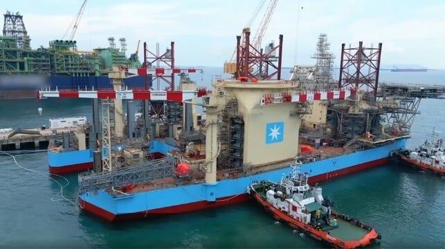 Maersk wind installation vessel