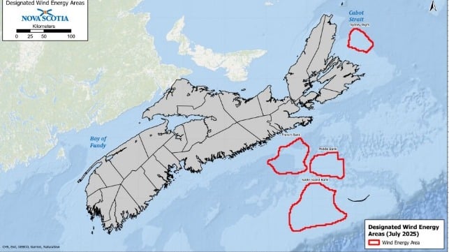Nova Scotia offshore wind areas