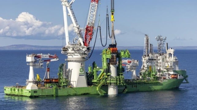 First Monopile Installed at Dominion’s Virginia Offshore Wind Farm