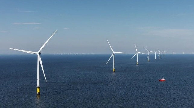 first power on the world's largest offshore wind farm 