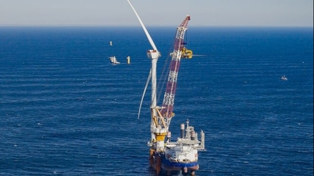 install offshore wind farm
