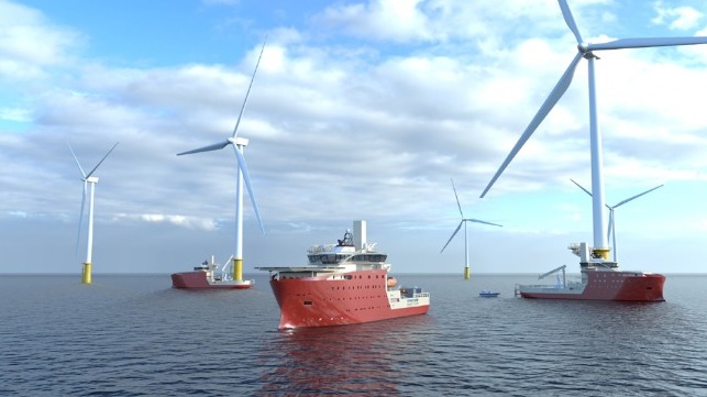 SOVs for wind farm in the North Sea