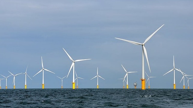 north sea wind turbines