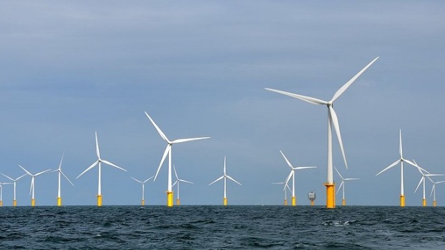 first Australian target for offshore wind power generation