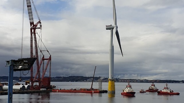 floating offshore wind farm Norway