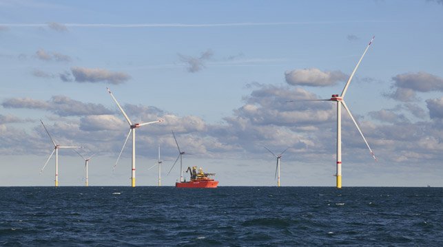 German offshore wind farm