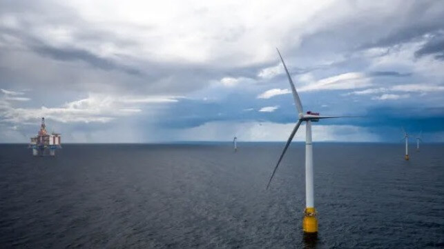 power from largest floating wind farm