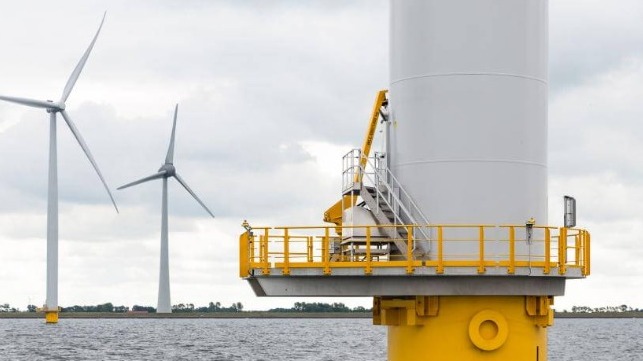 offshore wind farm monopole 