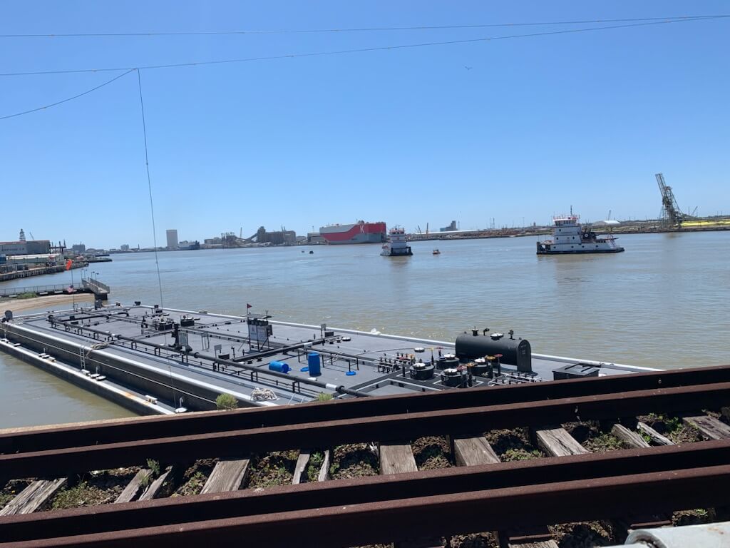 Video: Barge Hits Bridge Linking Galveston to Texas A&M Maritime Academy