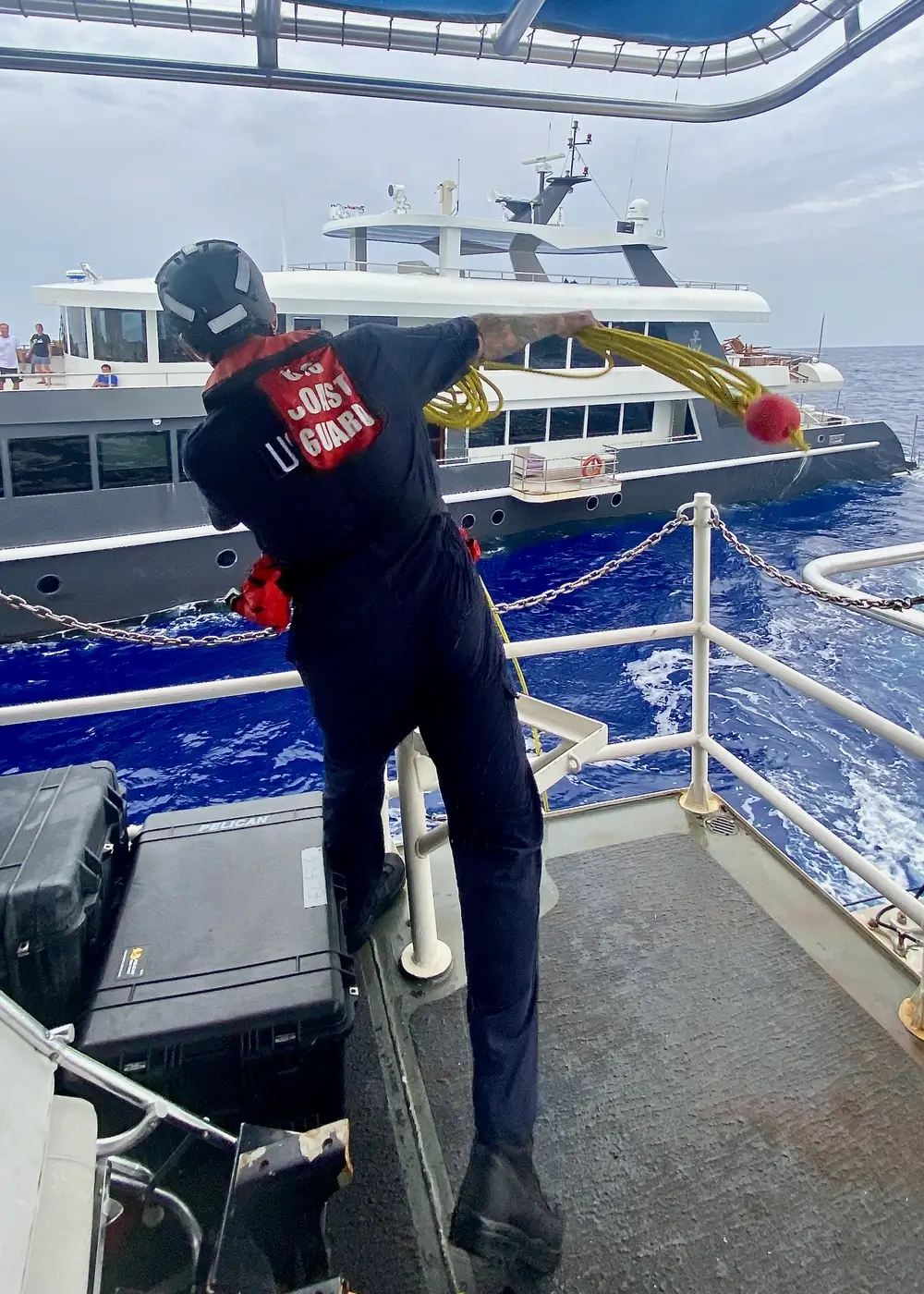 U.S. Coast Guard Tows Stricken Superyacht for 28 Hours