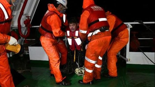 collision kills at least three crew in China