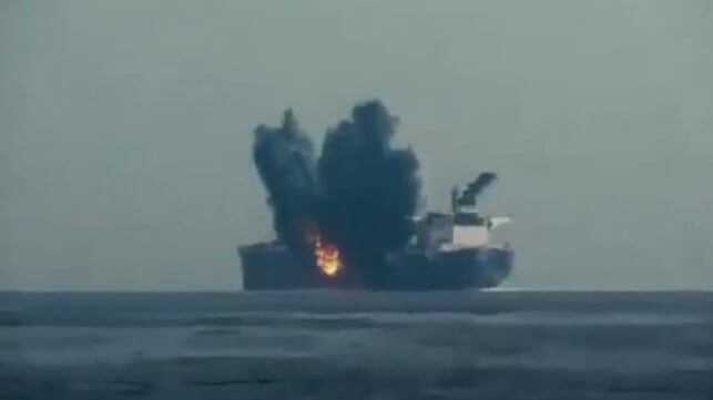 tanker explosion