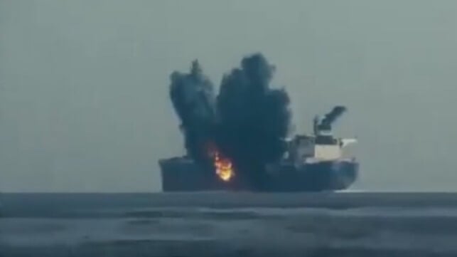 tanker explosion