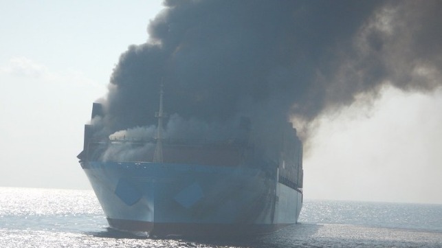 Maersk Honam fire