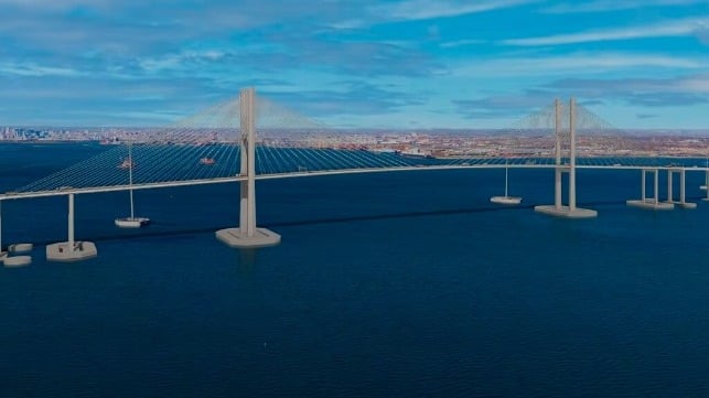 The replacement design for the Francis Scott Key Bridge (Office of the Governor of Maryland)