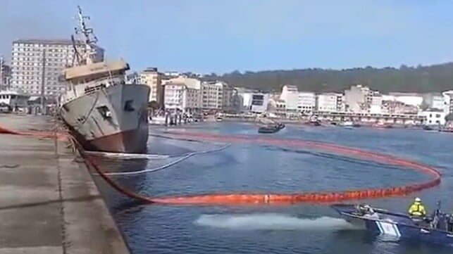 Burned Trawler
