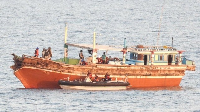 Iranian fishing boat