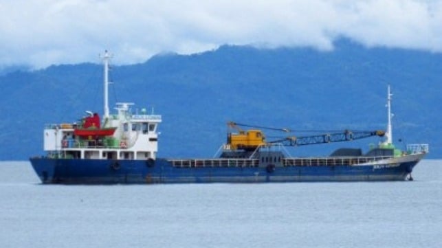 Philippine cargo ship