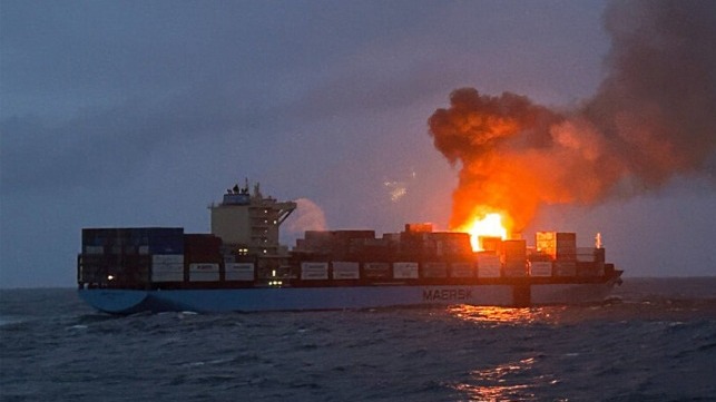 Maersk fire