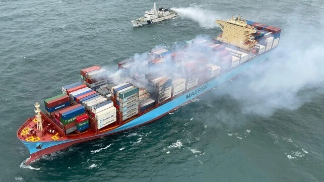 containership fire