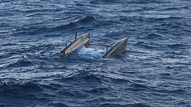 sailboat capsized portugal