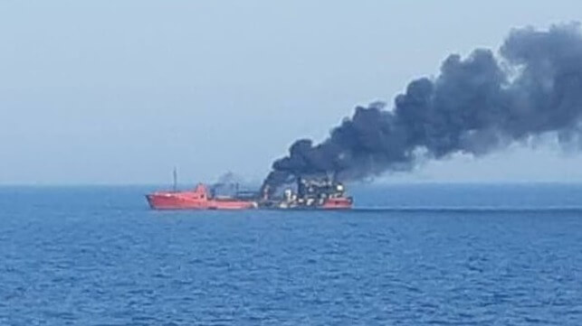 merchant ships attacked off Ukraine