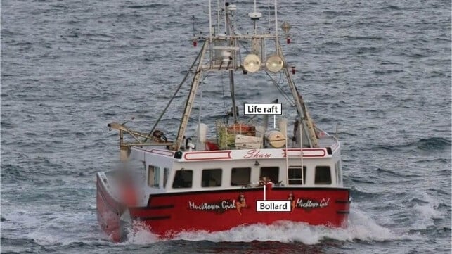 The converted lobster boat Mucktown Girl (Courtesy TSB)