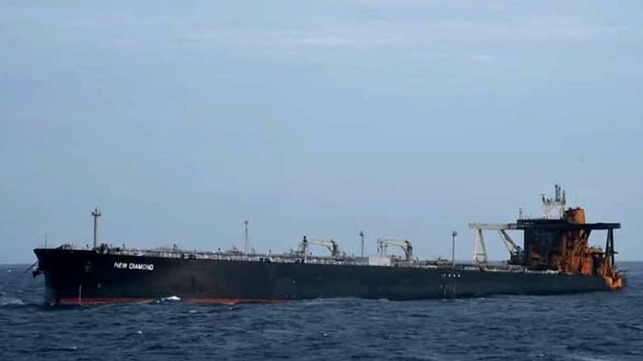 fire on VLCC New Diamond extinguished and Sri Lanka explores legal action