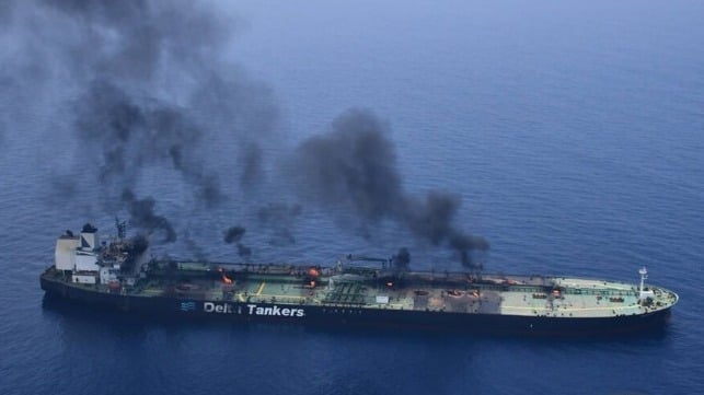 Sounion tanker fire