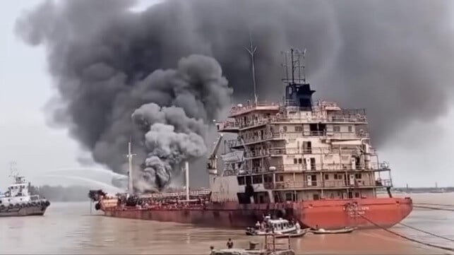 tanker explosion