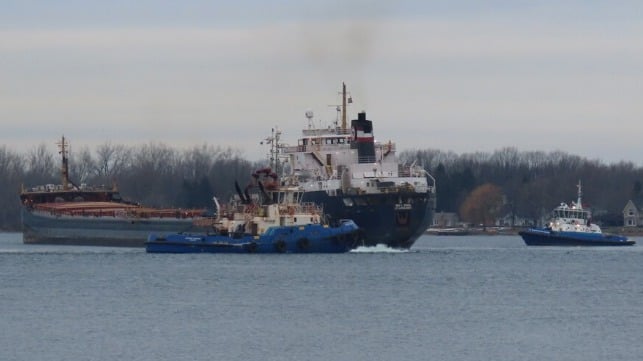 bulker refloated