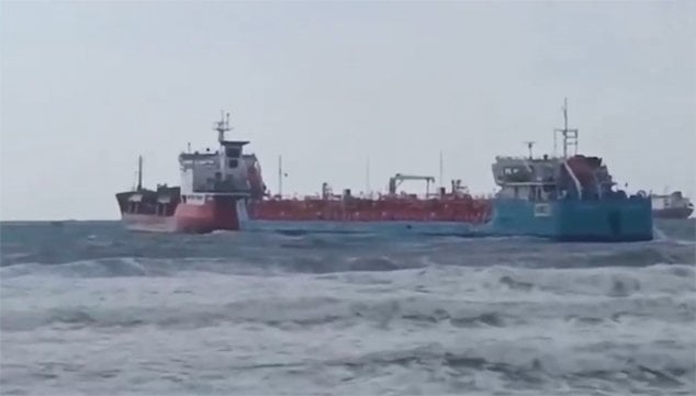 product tankers off Turkey