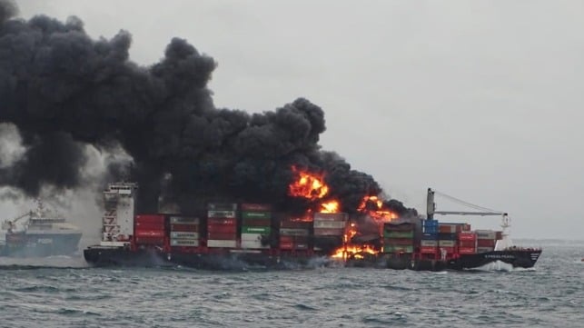 containership fire intensifies off Sri Lanka