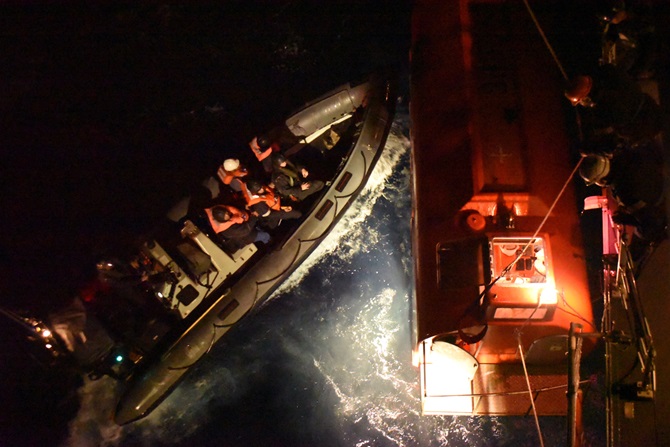 Video: Grimaldi Con/Ro Catches Fire off Finistère