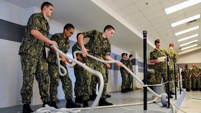 Recruits at Naval Station Great Lakes, 2019 (USN)