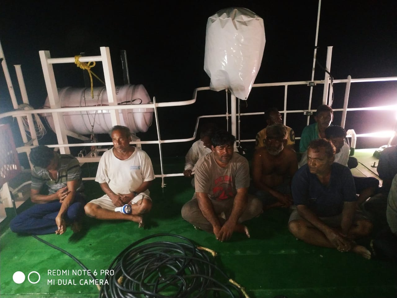 Photos: Indian Coast Guard Rescues 12 From Sinking Dhow