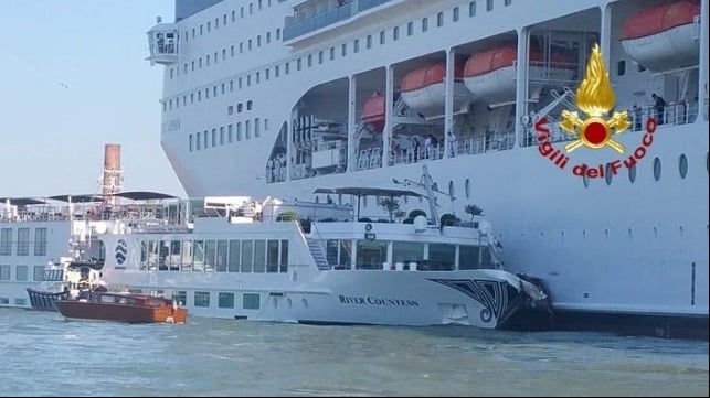 MSC ordered to pay costs and lost revenues from 2019 accident in Venice 