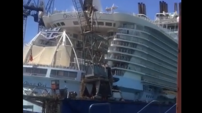 Oasis of the Seas Returns to Service After Drydock Casualty