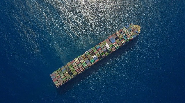 public domain container ship