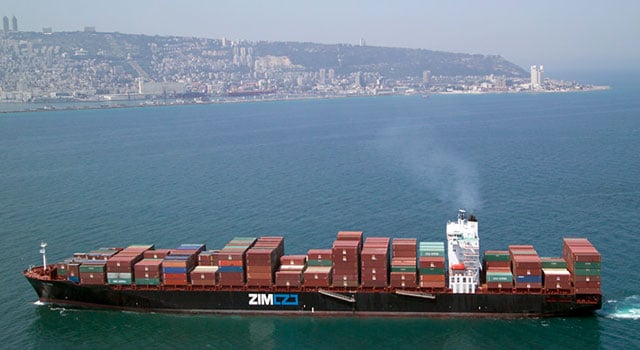 Zim containership