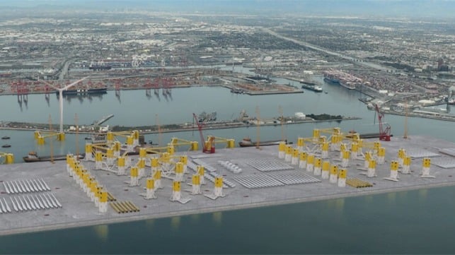 wind port Long Beach California