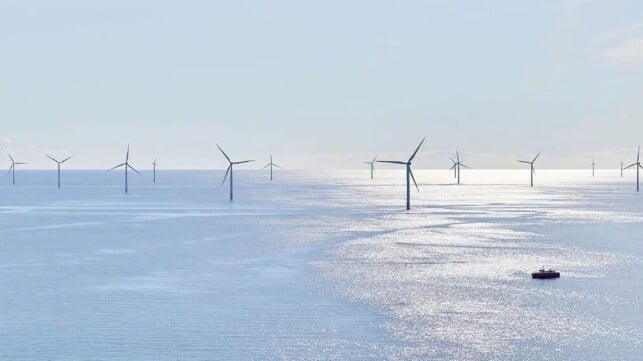 Orsted's Revolution Wind received a stop-work order in August and had to pursue a court order to allow construction to resume (Orsted file image)