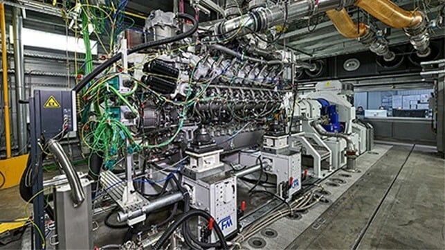 Rolls Royce methanol engine