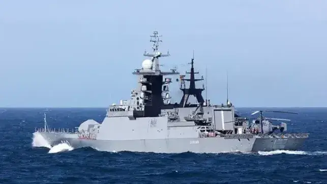 The corvette Boiky may be the Russian Navy's sole warship in the Mediterranean at present (Royal Navy file image)