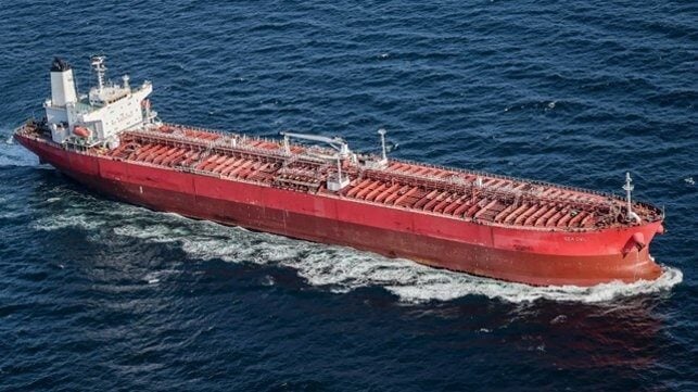 detained product tanker