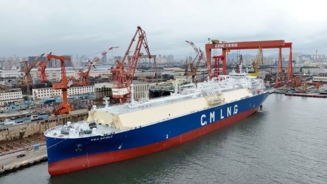 LNG carrier built in China
