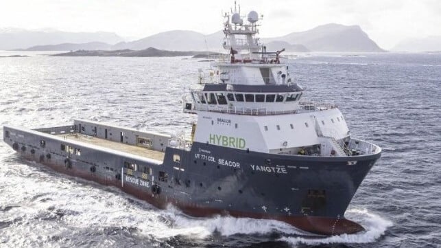 offshore support ship Seacor Marine