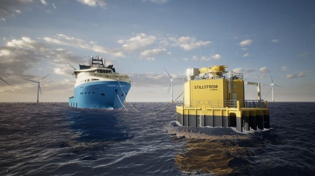 offshore vessel charging