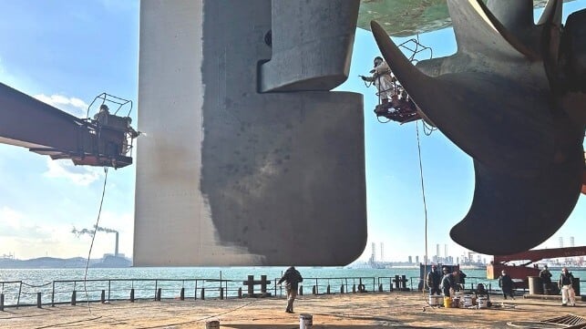 Subsea Industries rudder repairs